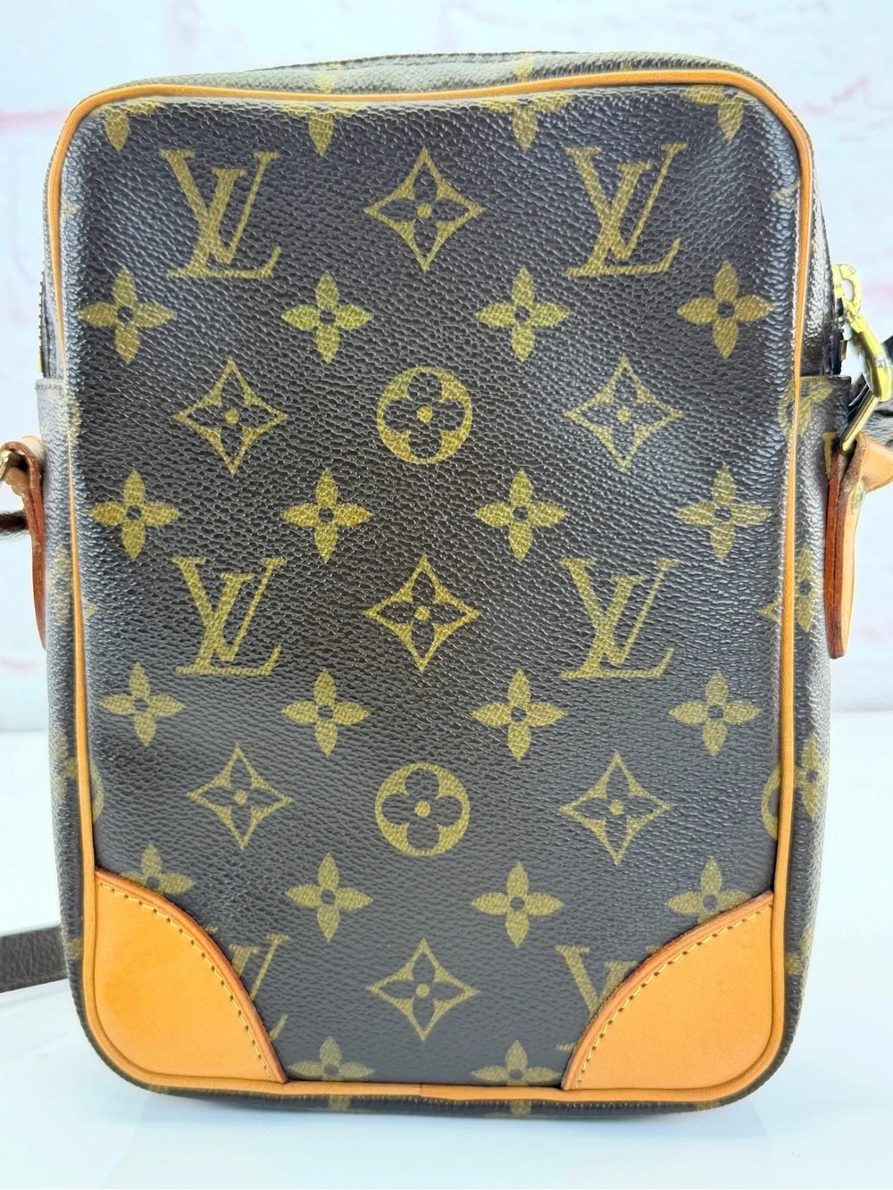 Louis Vuitton Brown Monogram Canvas Danube 21 Crossbody Bag